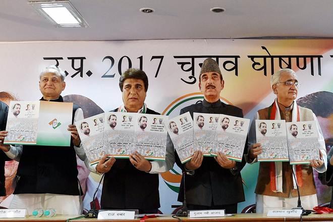 uttarpradeshelection2017:congresspromises‘qarzamaafbijlihalf’inmanifesto